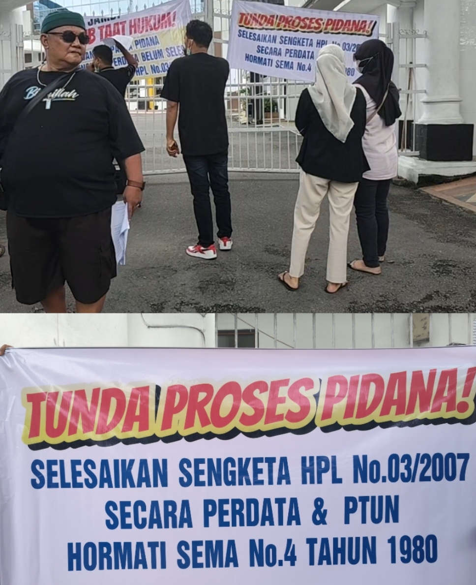 Diduga Jadi Mafia Tanah, Pemprov Jambi  Disorot Publik”